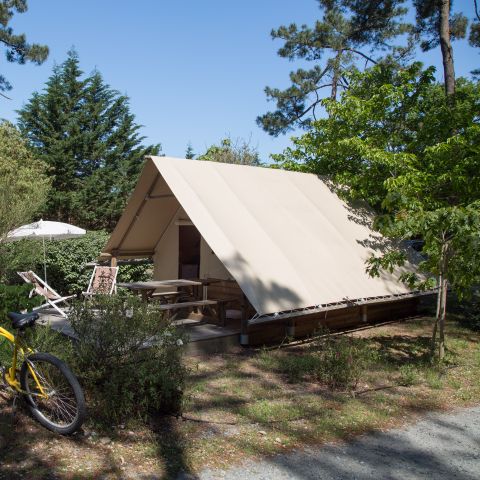 Bungalowzelt 4 personen - Amazonas-Hütte (ohne Sanitäranlagen)