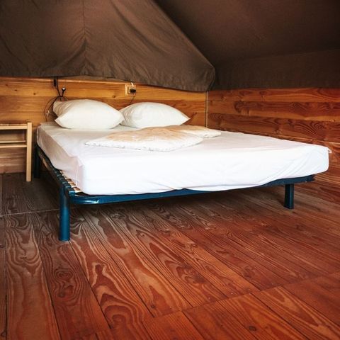 Bungalowzelt 4 personen - Amazonas-Hütte (ohne Sanitäranlagen)