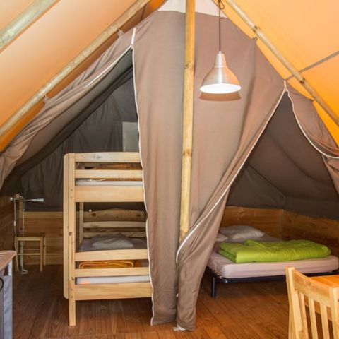 Bungalowzelt 4 personen - Amazonas-Hütte (ohne Sanitäranlagen)