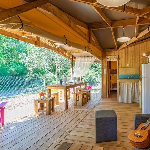 Safarizelt 6 Personen - Ecolodge Premium Cotton