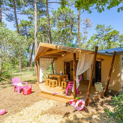 Safarizelt 6 Personen - Ecolodge Premium Cotton