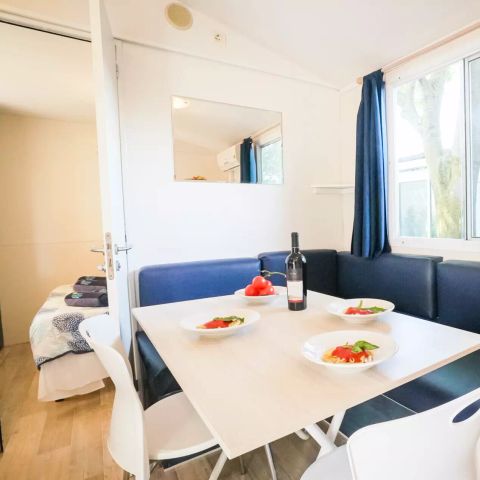 Mobilheim 5 Personen - Mobil Home 3 Zimmer 6 Personen (5 Erwachsene + 1 Kind -12 Jahre)