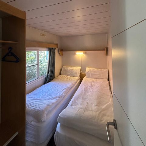Mobilheim 4 Personen - Bungalow Standard - KLIMA - WIFI - DRAPS - TISCHTÜCHER