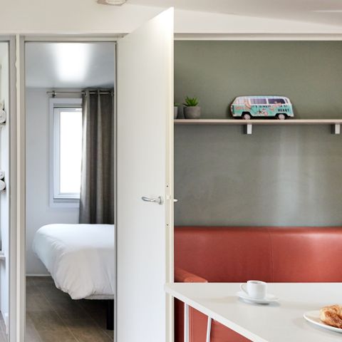 Mobilheim 4 Personen - Superior Bungalow - KLIMA - TV - WIFI - DRAPS - SERVIETETE