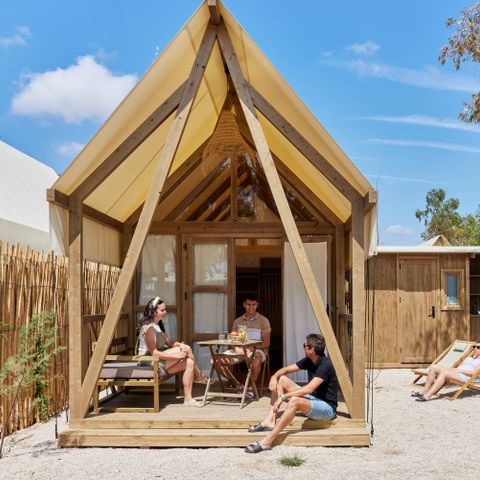 Safarizelt 2 Personen - Glamping Cabin-Tent Senyoret