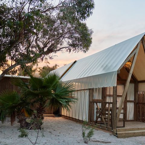 Safarizelt 2 Personen - Glamping Cabin-Tent Senyoret