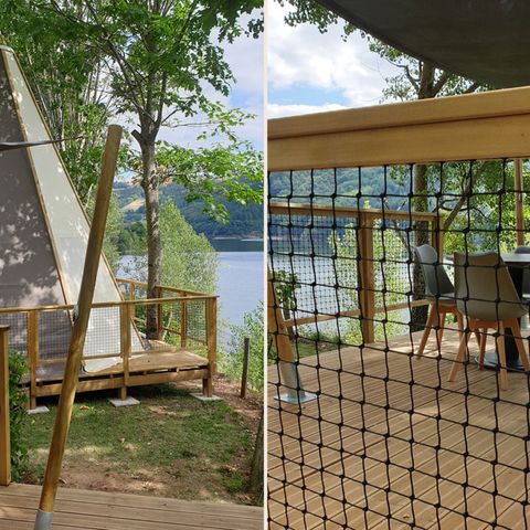 Unterkunft 5 personen - TIPI - HOME 3Sch - Ohne Sanitäranlagen - 34m2