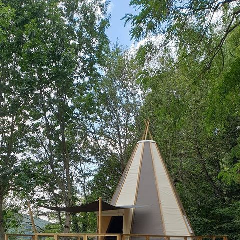 Unterkunft 5 personen - TIPI - HOME 3Sch - Ohne Sanitäranlagen - 34m2