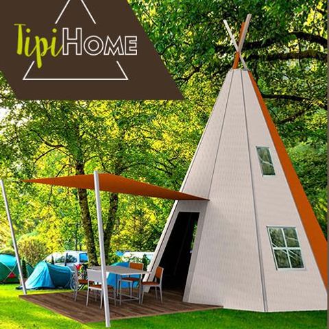 Unterkunft 5 personen - TIPI - HOME 3Sch - Ohne Sanitäranlagen - 34m2