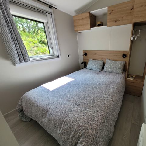 Mobilheim 4 Personen - Komfort 2 Zimmer - 30m² - Klimaanlage + TV - Sonntag