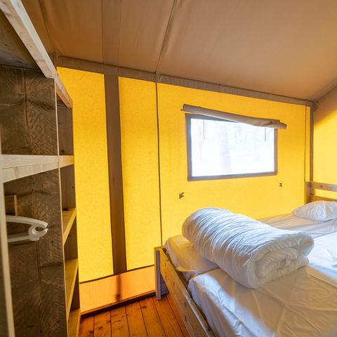 Lodge 6 personen - Zelt Ciela Nature Lodge - 2 Schlafzimmer - Voll ausgestattete Küche - Badezimmer