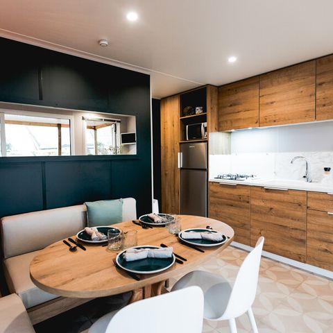 Mobilheim 4 Personen - Ciela Privilège Bay - 2 Schlafzimmer - Seeblick - Grill