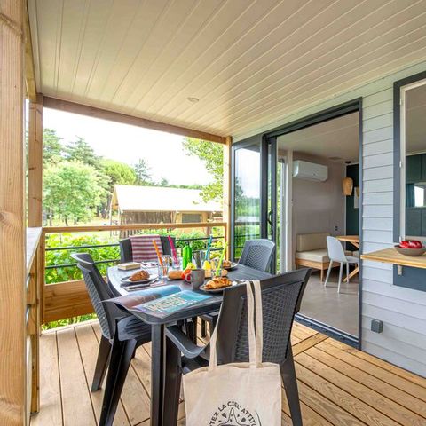 Mobilheim 4 Personen - Ciela Privilège Bay - 2 Schlafzimmer - Seeblick - Grill