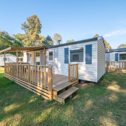 Mobilheim 6 personen - Comfort | 3 Zi. | 6 Pers. | Erhöhte Terrasse | Clim.