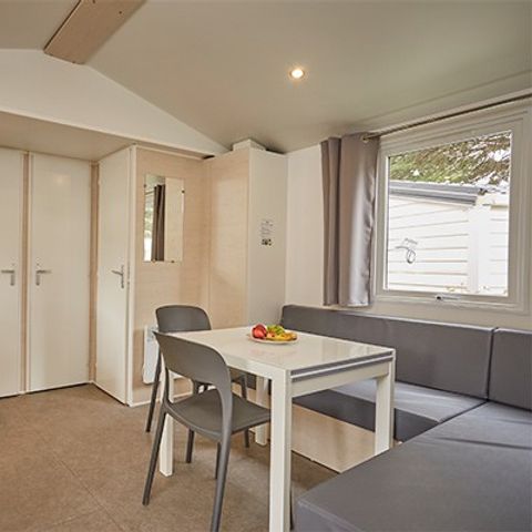 Mobilheim 6 personen - Comfort | 3 Zi. | 6 Pers. | Erhöhte Terrasse | Klimaanlage | TV