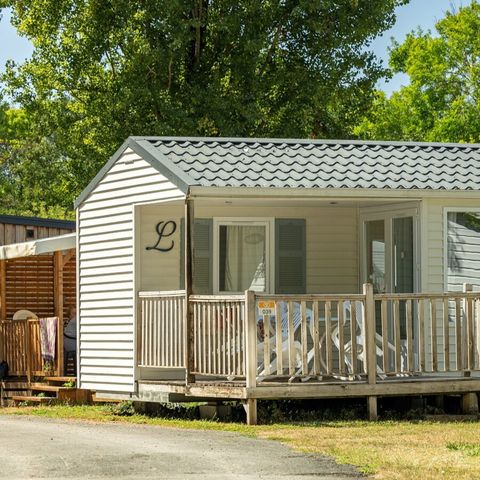 Mobilheim 2 Personen - Mobilheim | Classic | 1 Schlafz. | 2 Pers. | Einfache Terrasse | Klima | TV