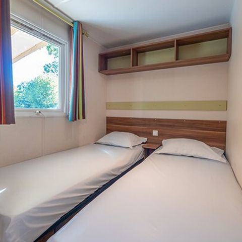 Mobilheim 4 Personen - Mobilheim | Classic | 2 Zi. | 4 Pers. | Erhöhte Terrasse | TV