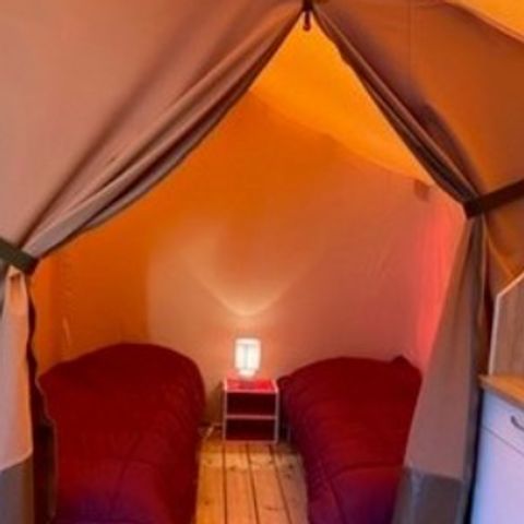 Zelt 4 personen - VICTORIA - 2 Schlafzimmer - ohne Sanitäranlagen