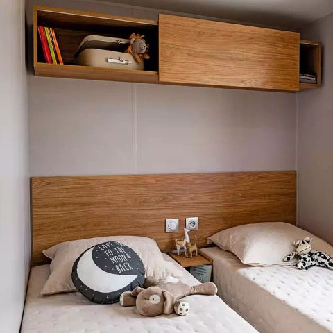 Mobilheim 6 Personen - Castel Palace**** mit Klimaanlage 3ch 2sdb 6pers 6 Personen