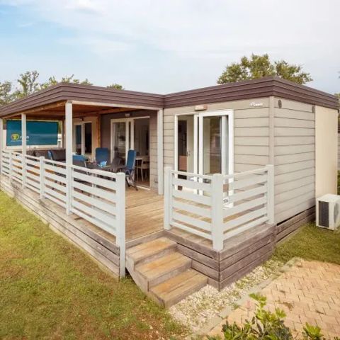 Mobilheim 6 Personen - Comfort 2 Schlafzimmer 2 Bäder Relax Premium Zone