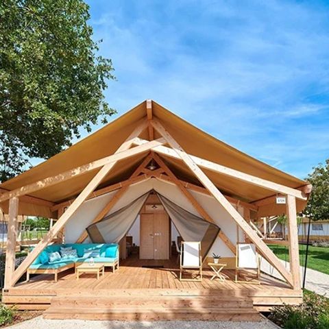 Zelt 4 Personen - Glamping-Zelt