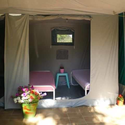 Bungalowzelt 4 Personen - Karibik, ohne Sanitär