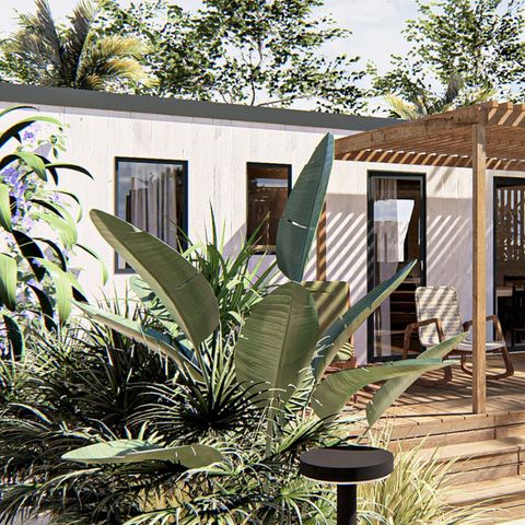 Mobilheim 6 Personen - COTTAGE 6p 3ch PREMIUM