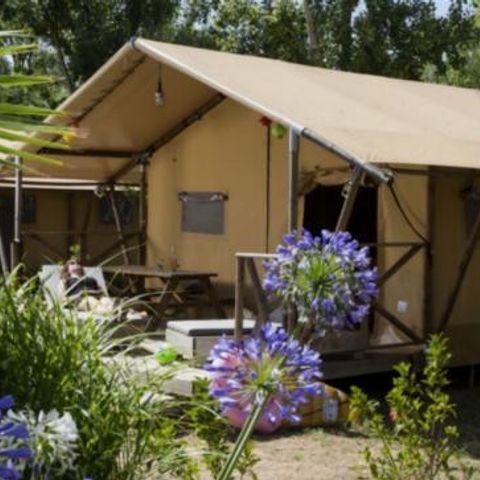 Safarizelt 5 personen - Super Lodge | Super Lodge | 2 Schlafz. | 5 Pers. | Klimaanlage