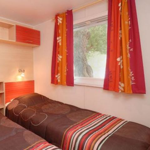 Mobilheim 5 Personen - Mobilheim | Comfort | 2 Zi. | 5 Pers. | Terrasse Simple | 1 Bad | Clim.