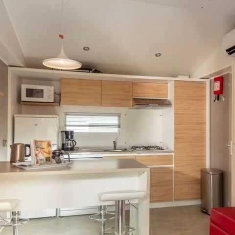 Mobilheim 5 personen - Premium 2 Schlafzimmer