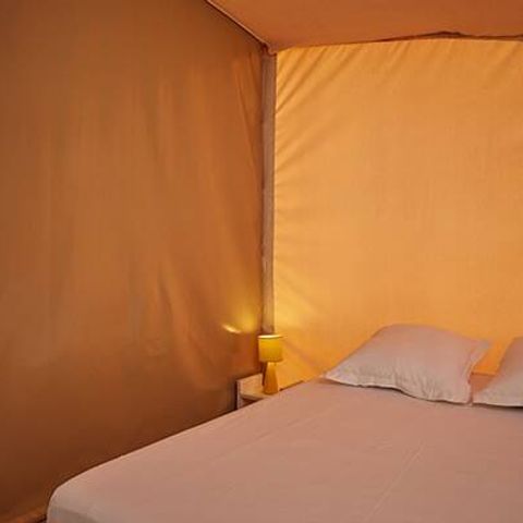 Safarizelt 4 Personen - Super Lodge Zelt | Comfort | 2 Schlafz. | 4 Pers. | Ohne Bad