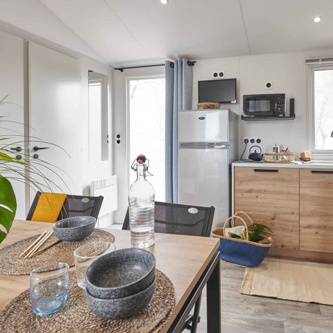 Mobilheim 6 personen - Cottage 6 Plätze 3 Zimmer (TV Geschirrspüler KLIMA)