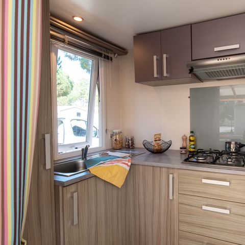 Mobilheim 4 Personen - Riviera STANDARD Klimatisiert.