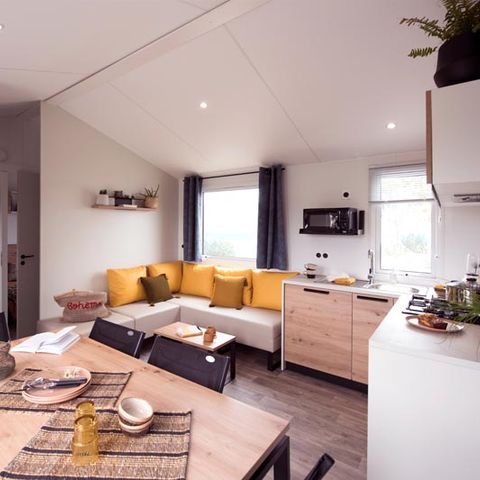 Mobilheim 8 Personen - 8p - Cottage Tribu CONFORT klimatisiert