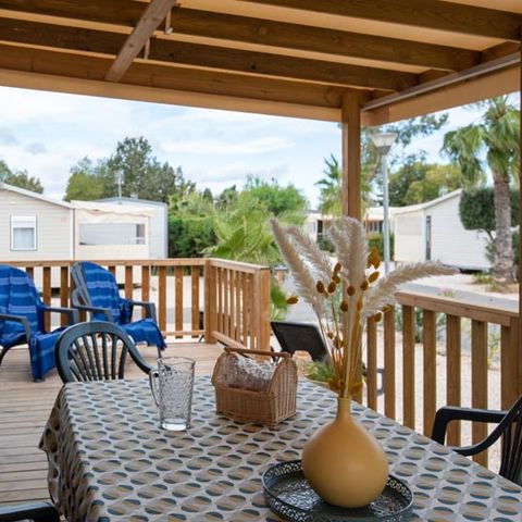 Mobilheim 8 Personen - 8p - Cottage Tribu CONFORT klimatisiert