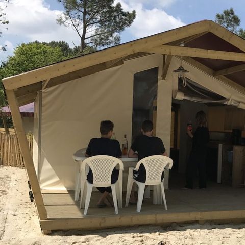 Zelt 4 Personen - Nature Confort 2 Zimmer 30M2