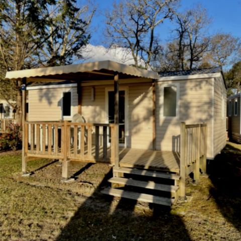 Mobilheim 4 Personen - Komfort + TV 2 Zimmer 26M2