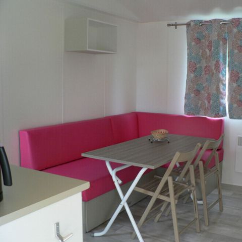 Mobilheim 6 Personen - Komfort + TV 2 Zimmer 26M2