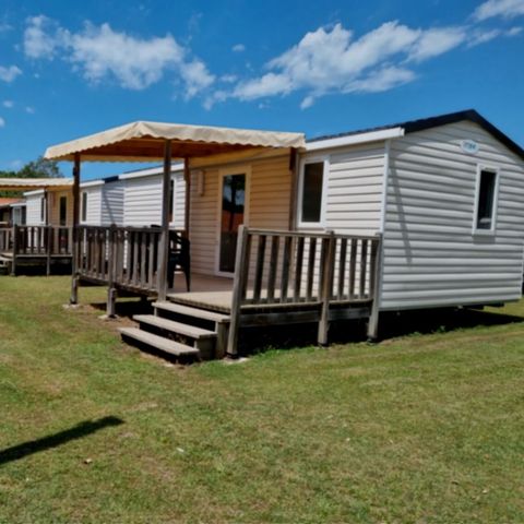 Mobilheim 6 Personen - Komfort + TV 2 Zimmer 26M2