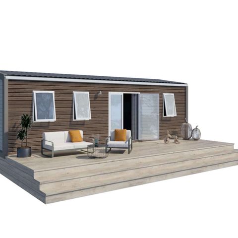 Mobilheim 6 Personen - PRESTIGE TV 3 Schlafzimmer 31M2