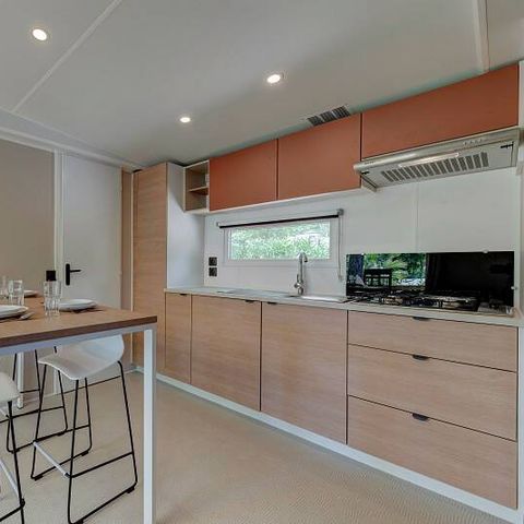 Mobilheim 6 Personen - Mobilheim | Classic | 2 Zi. | 4/6 Pers. | Einfache Terrasse