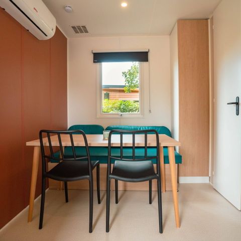 Mobilheim 4 Personen - Mobilheim | Comfort | 2 Zi. | 4 Pers. | Einfache Terrasse | Klima | TV