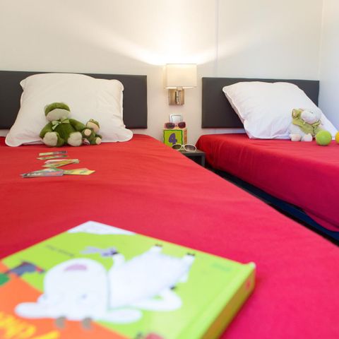 Mobilheim 4 Personen - HACIENDA - 2 Zimmer 6- SAMSTAG