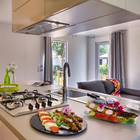 Mobilheim 4 Personen - HACIENDA - 2 Zimmer 6- SAMSTAG