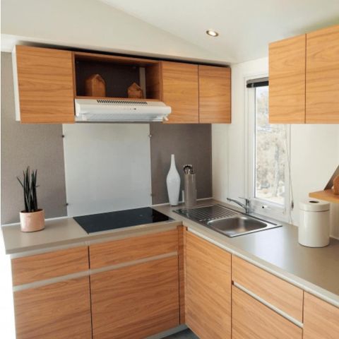 Mobilheim 6 Personen - YUCATAN - 3 Schlafzimmer - TV - CLIM - PLANCHA