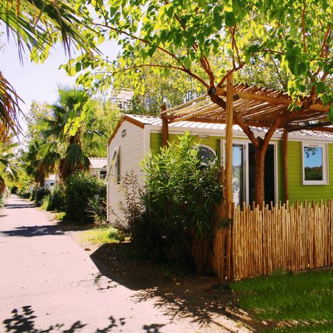Mobilheim 6 Personen - YUCATAN - 3 Schlafzimmer - TV - CLIM - PLANCHA