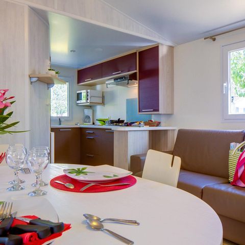 Mobilheim 6 personen - MEXICO - 2 Schlafzimmer - SONNTAG