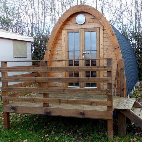 Chalet 2 Personen - Atypisches Fass