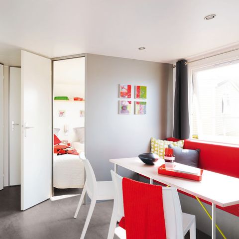 Mobilheim 5 Personen - Komfort + O'Hara - Klima/TV - Samstag