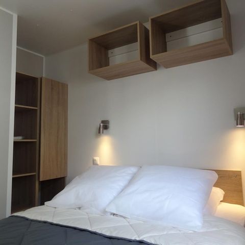 Mobilheim 4 Personen - Komfort + Declick Premium - Klima/TV/Geschirrspüler - Samstag